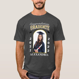 Student Photo Studenten Grattis Anpassningsbar T Shirt
