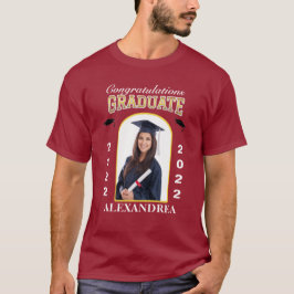 Student Photo Studenten Grattis Anpassningsbar T Shirt