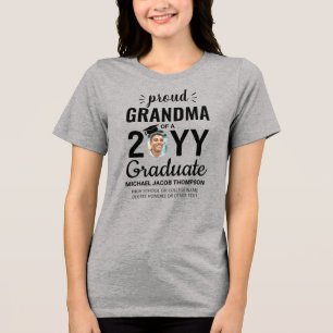 Student Photo Studenten klass År Proud Grandma T Shirt