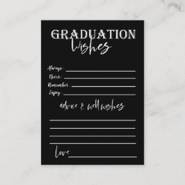 Student Photo White och Black 2025 Studenten Rådkort