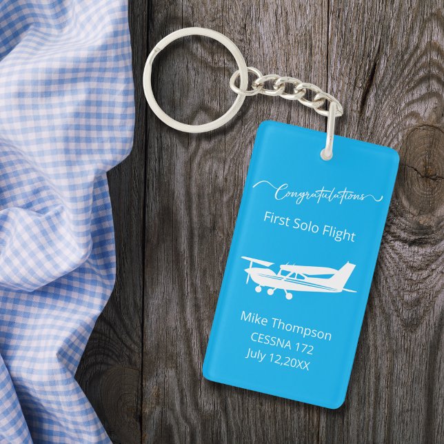 Student Pilot Första Ensamflygning Foto Personlig  (Skapare uppladdad)