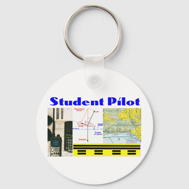Student Pilot Nyckelring (Framsida)