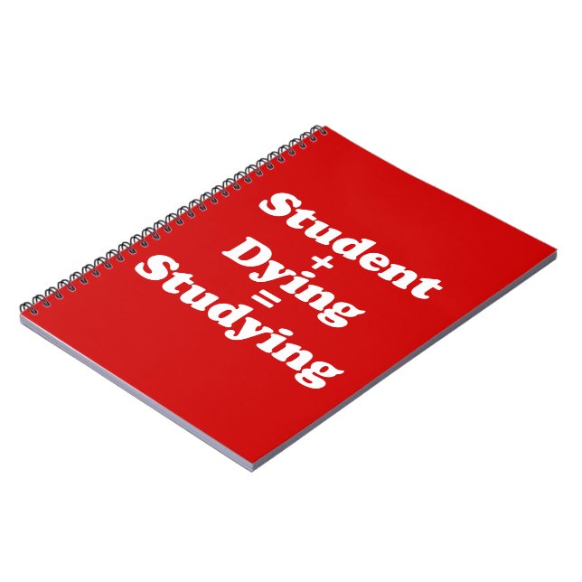 Student Plus-test för att döda ekvivalenter Anteckningsbok Med Spiral (Vänstra Sidan)