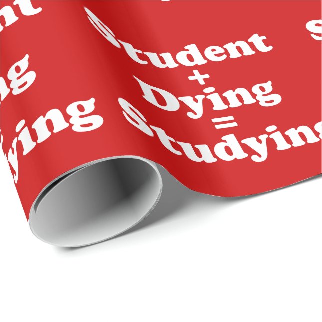 Student Plus-test för att döda ekvivalenter Presentpapper (Rullad Hörn)