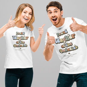 Student Retro Unisex, professor i T Shirt