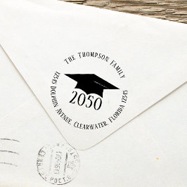 Student Returadress enkel typografi Självfärgande Stämpel