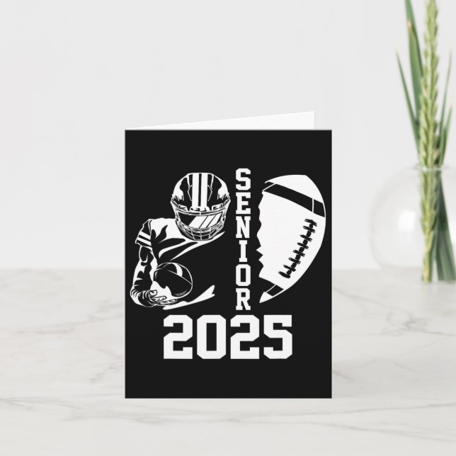 Student Senior Cl of 2025 Studenten American Foo Kort (Framsida)
