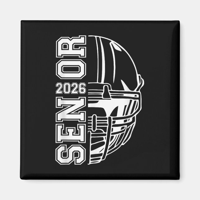 Student Senior Cl of 2026 Studenten American Foo Magnet (Framsidan)