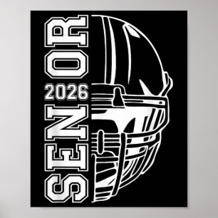 Student Senior Cl of 2026 Studenten American Foo Poster