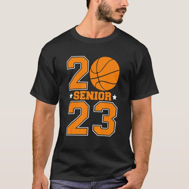 Student Senior Class of 2023 Basketball Player Gr T Shirt (Framsida)