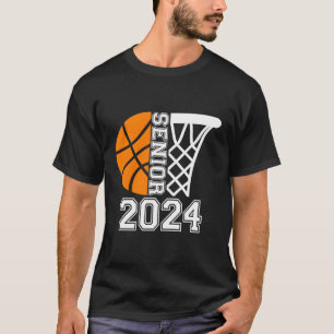 Student Senior Class of 2024 Basketball Player Gr T Shirt