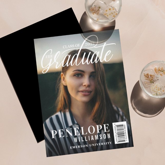 Student-skriptfotomagasin Studenten Inbjudningar (Skapare uppladdad)