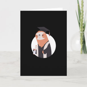 Student Sloth Kort