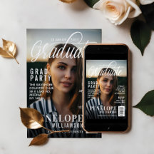 Student Snyggt Magazine Cover Photo Grad Party