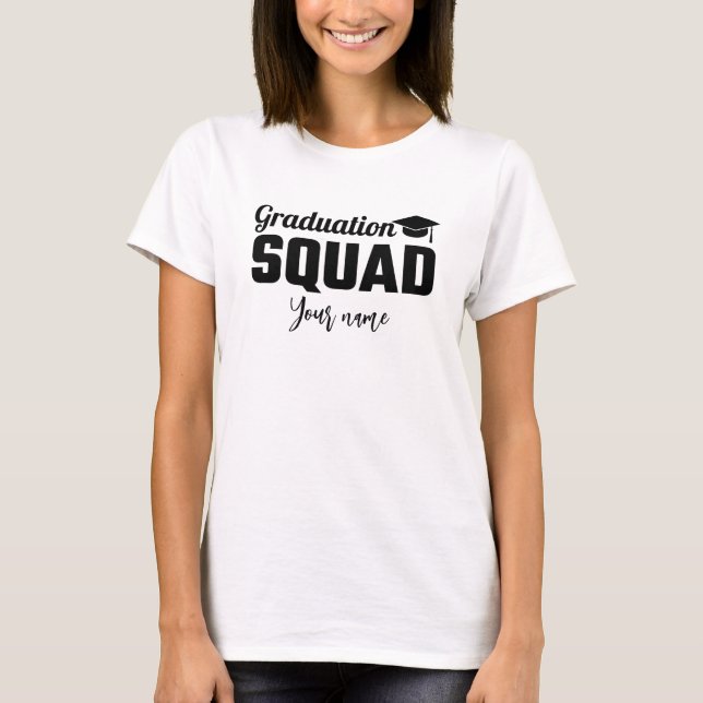 Student Squad Personlig T Shirt (Framsida)