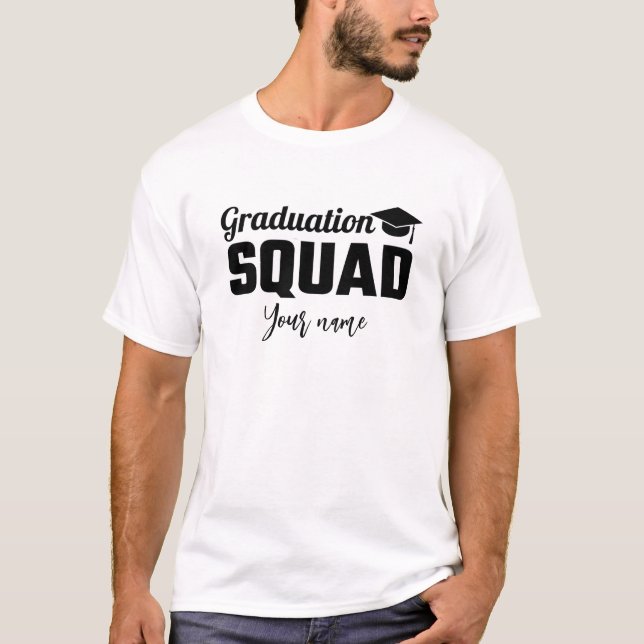 Student Squad Personlig T Shirt (Framsida)