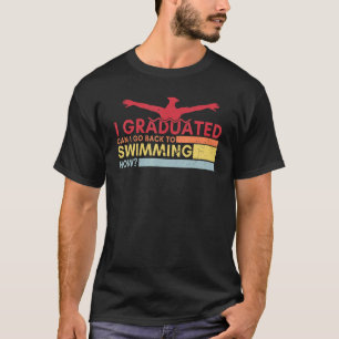 Student Studenter Swimmer Senior Studenten Simma R T Shirt