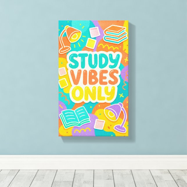 Student Study Canvas - Dorm Decor back-to-School (Insitu (trägolv))