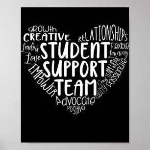 Student Support Team Counselor Social Worker Poster