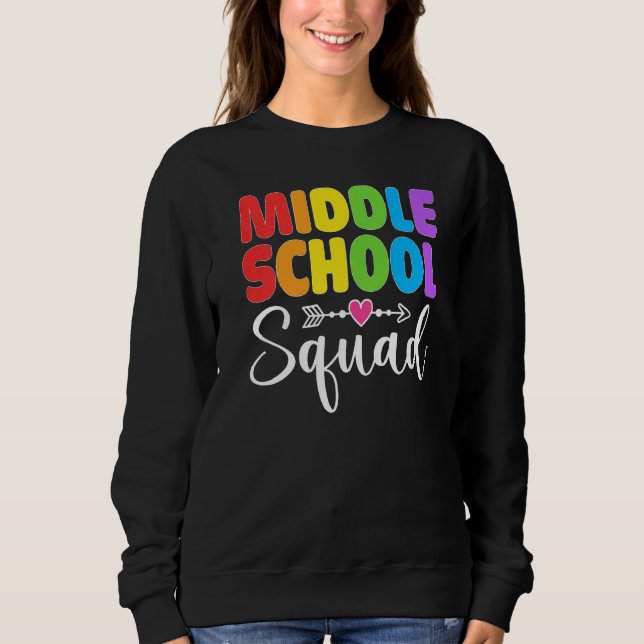 Student-teamet från mitten-skolan t shirt (Framsida)