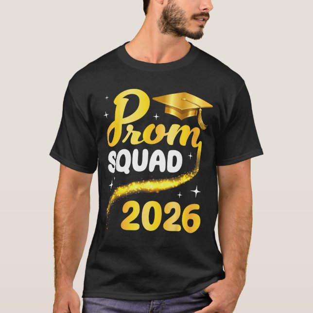 Studentbalen 2026 examenklass för skolanP T Shirt (Framsida)