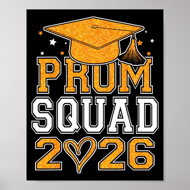 Studentbalstropp 2026 examen studentbal klass 2026 poster (Framsidan)