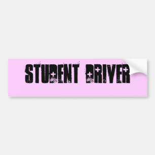 STUDENTCHAUFFÖR BILDEKAL