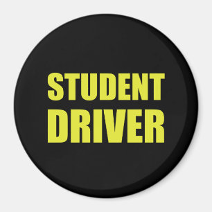 Studentchauffören varnar magnet