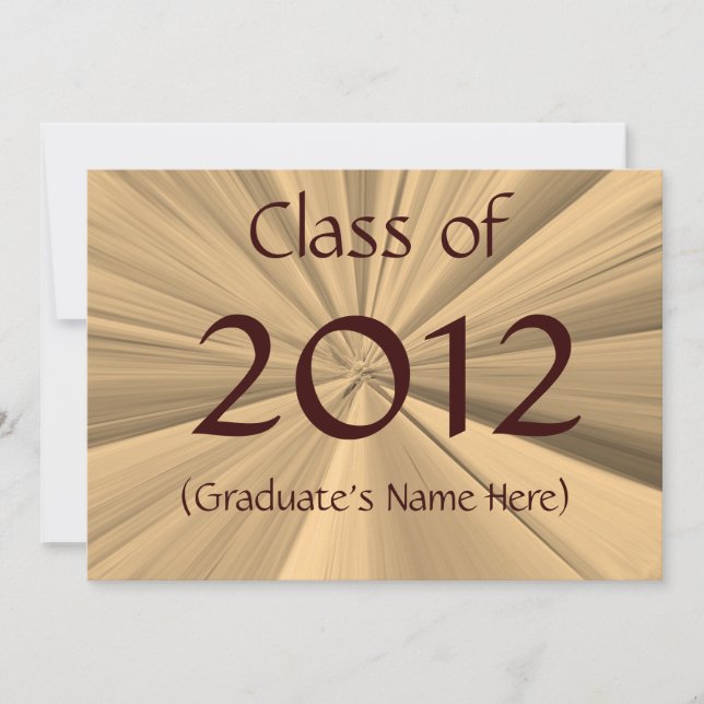 Studenten 2012 meddelande inbjudningar (Framsida)