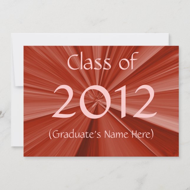 Studenten 2012 meddelande inbjudningar (Framsida)