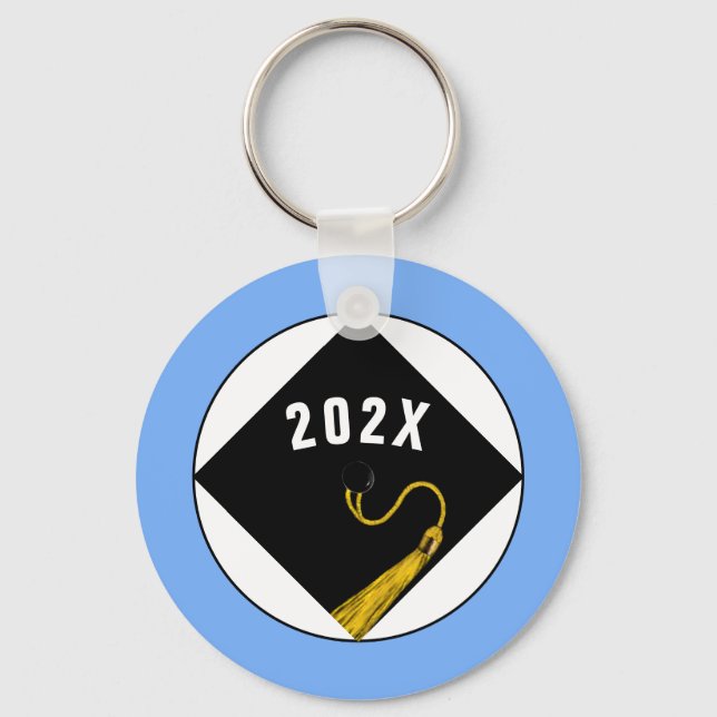 Studenten 2023: Högre klass Keepsaki Gift Nyckelring (Framsida)