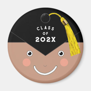 Studenten 2023 Knappen Kortsaksgåva Magnet