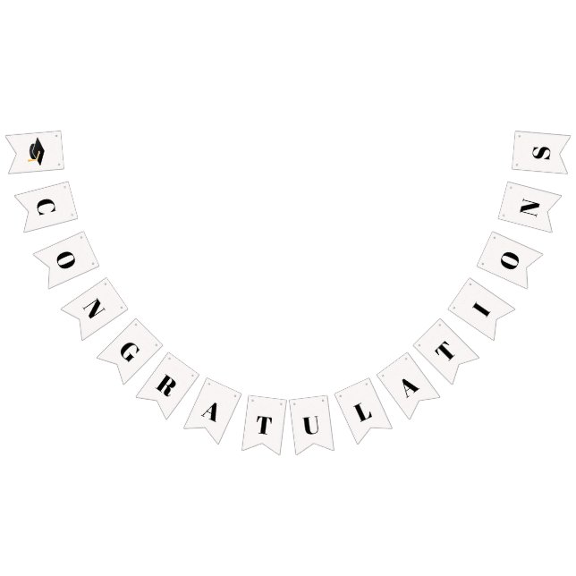 Studenten 2024 Grattis Grad Cap Vimplar (Alla)