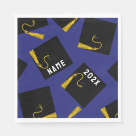 Studenten 2025 Blue Pappersservett