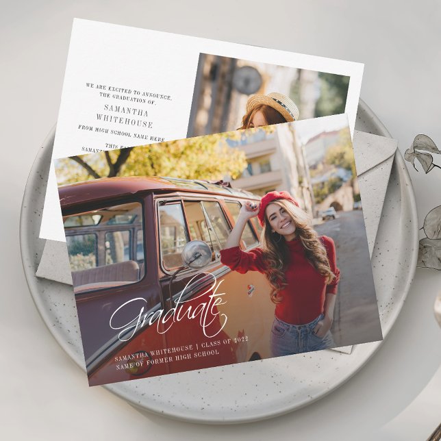 Studenten 2025 Fotomeddelande (Graduation 2025 Grad Photos Announcement)