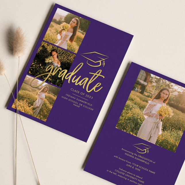 Studenten 2025 Foton Lila Party meddelande (Skapare uppladdad)