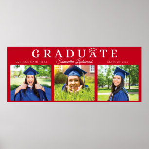 Studenten 2025 Grad 3-fotoskript Poster