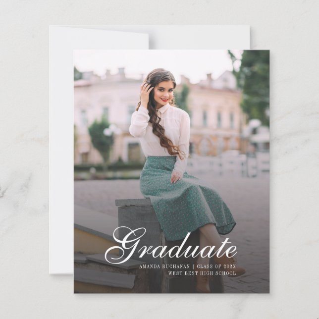 Studenten 2025 Grad Fotomeddelande (Framsida)