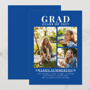 Studenten 2025 Grad Photos Modern Meddelande