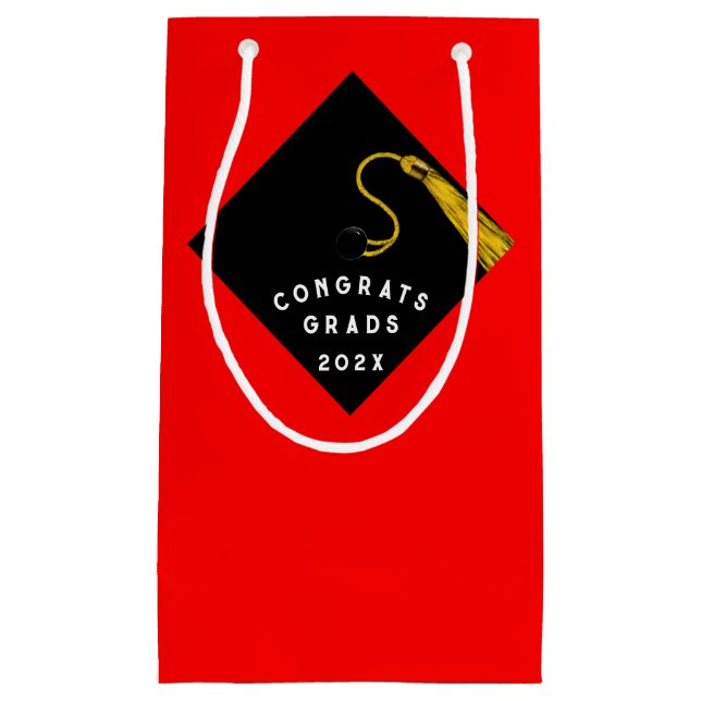 Studenten 2025 Gratulerar Small Gift Bag (Framsidan)