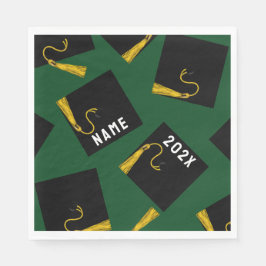Studenten 2025-Grönten Pappersservett