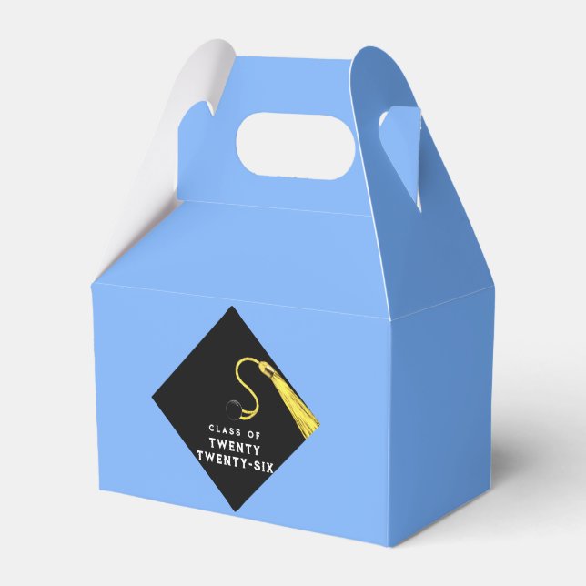 Studenten 2025 ljusblå presentaskar (Framsidan Sidan)