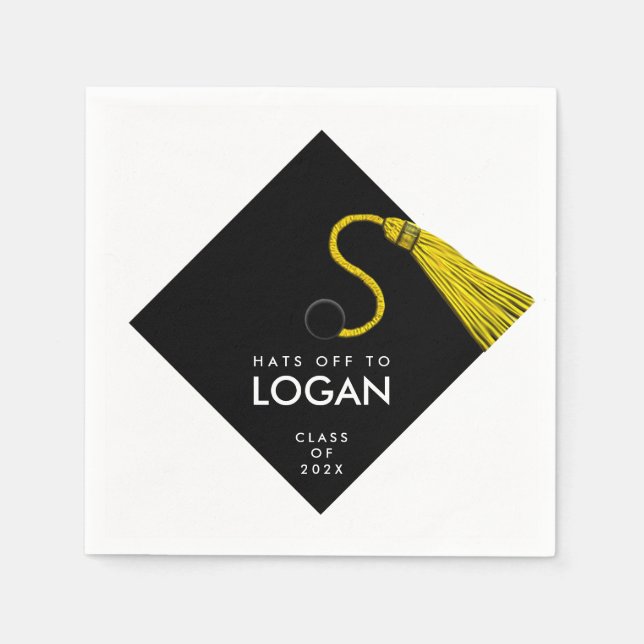 Studenten 2025 pappersservett (Framsidan)