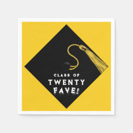 Studenten 2025 Party-Gulten Pappersservett