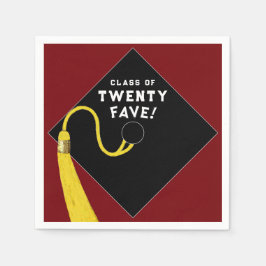 Studenten 2025 Party Maron Pappersservett