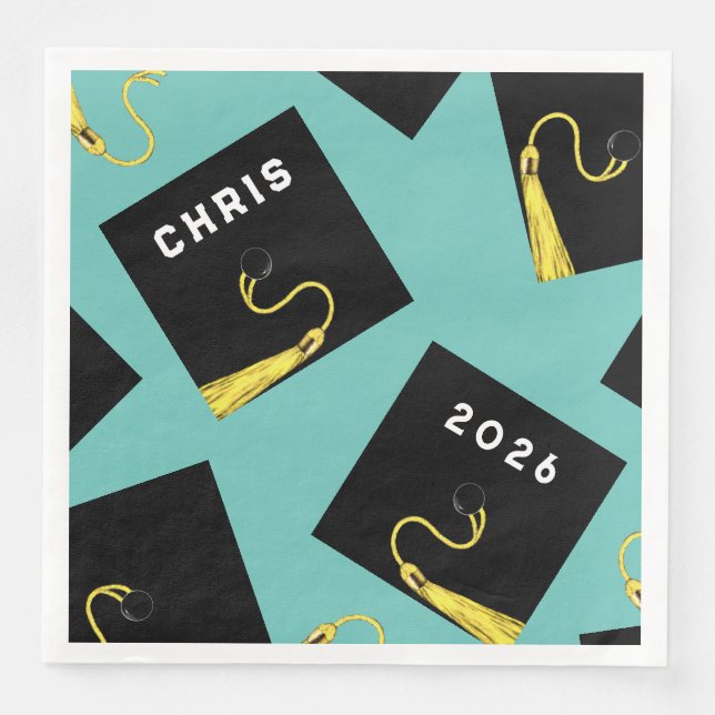 Studenten 2025 Party Napkins Pappersservett (Framsida)