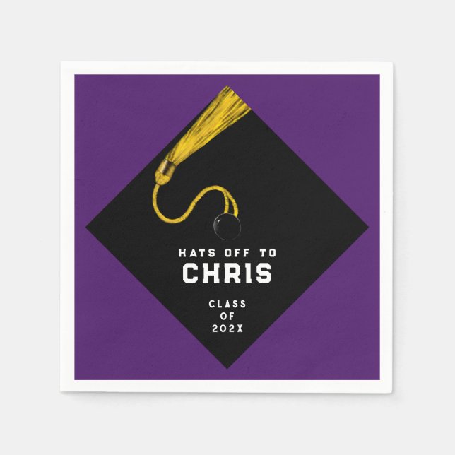 Studenten 2025 Party Pappersservett (Framsidan)