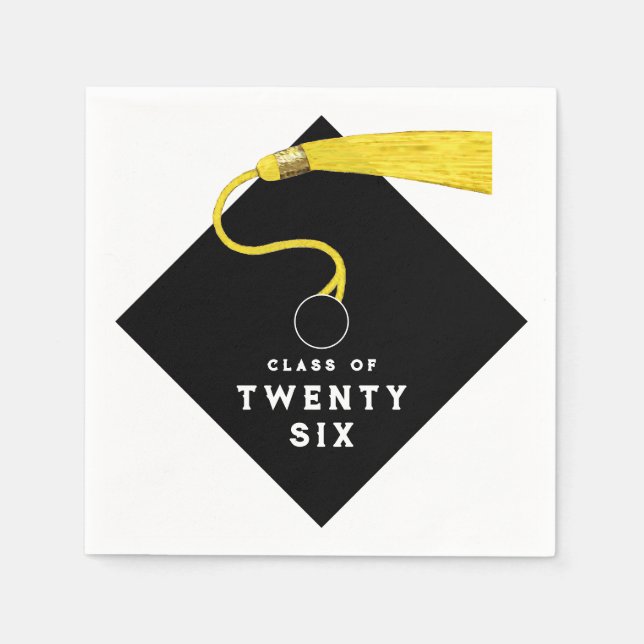 Studenten 2025 Party Pappersservett (Framsidan)