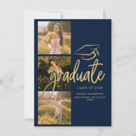 Studenten 2025 Photo Collage Script Meddelande
