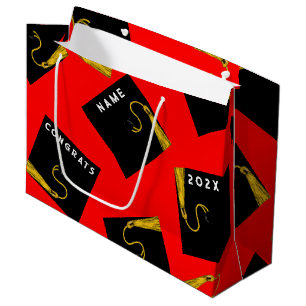 Studenten 2025 Red Large Gift Bag